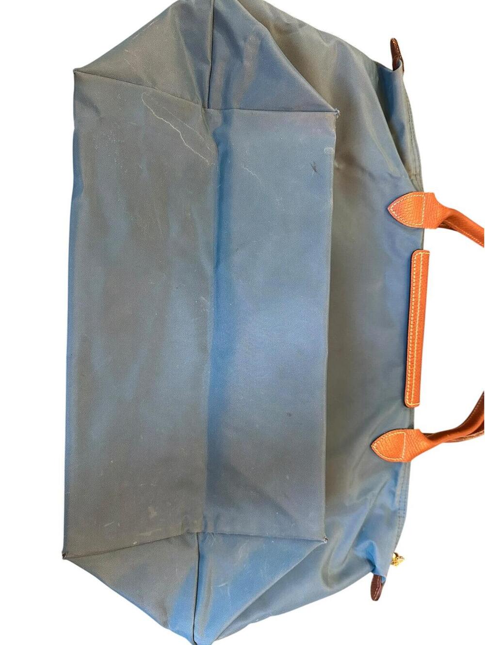 Longchamp Le Pliage Large Tote Blue Nylon - Picture 4 of 7